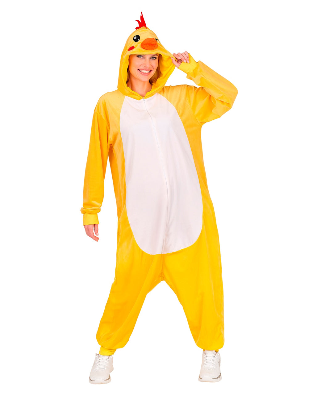 Huhn Onesie Plüschkostüm