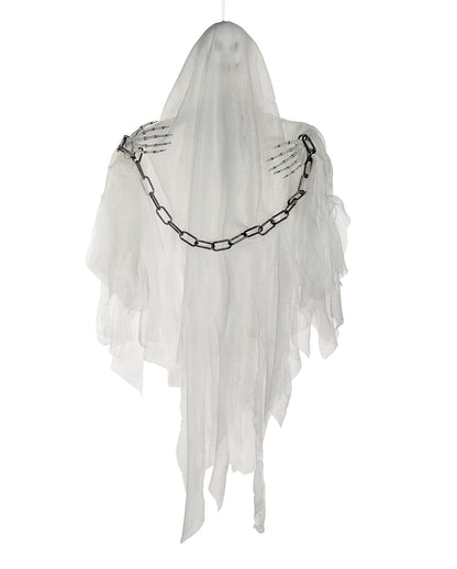 Chained Castle Ghost With Movement, Light & Sound 85cm