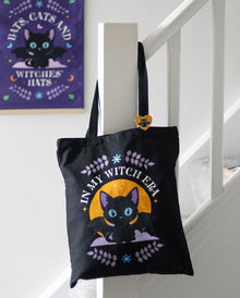 „In My Witch Era“ Fledermauskatze Tragetasche