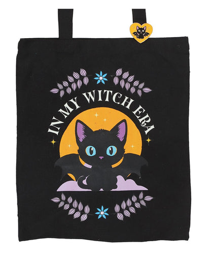 „In My Witch Era“ Fledermauskatze Tragetasche