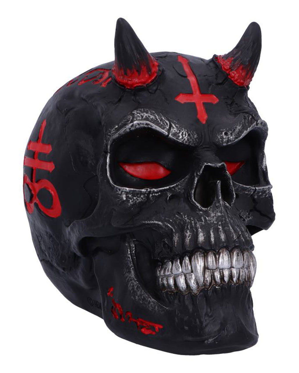 Infernal Teufels Totenschädel 20cm