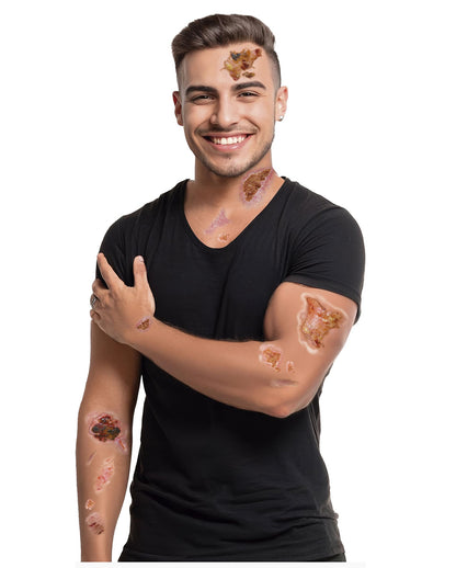Infizierte Wunden Tattoos
