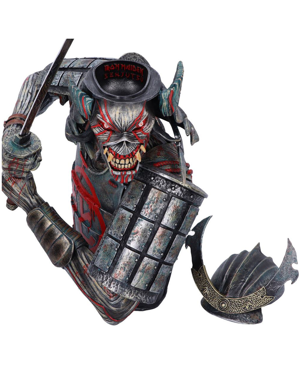 Iron Maiden Senjutsu Statue mit Geheimfach 41cm
