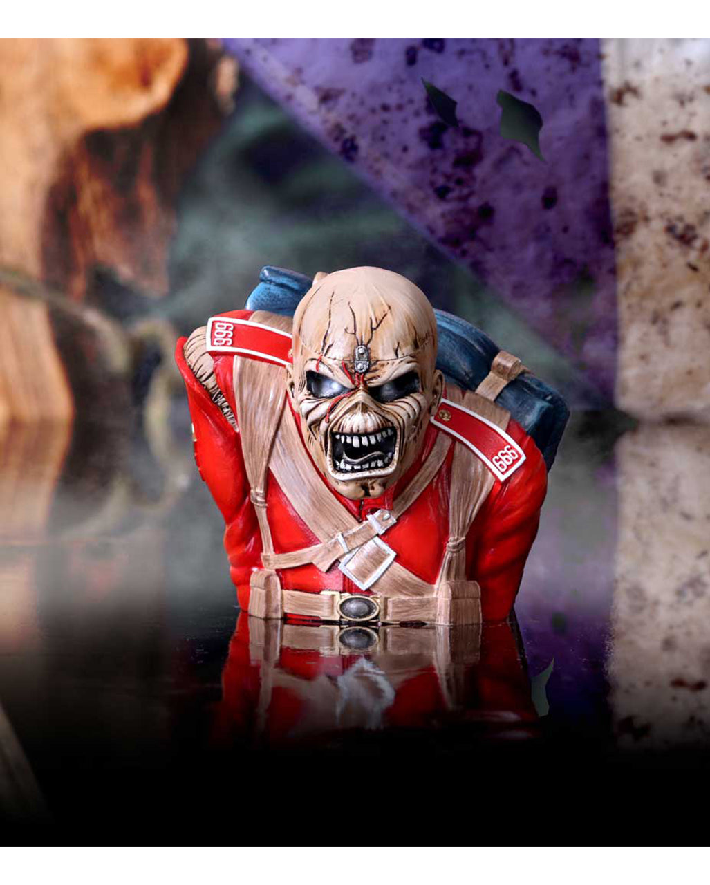 The Trooper Iron Maiden Aufbewahrungsbüste 12cm