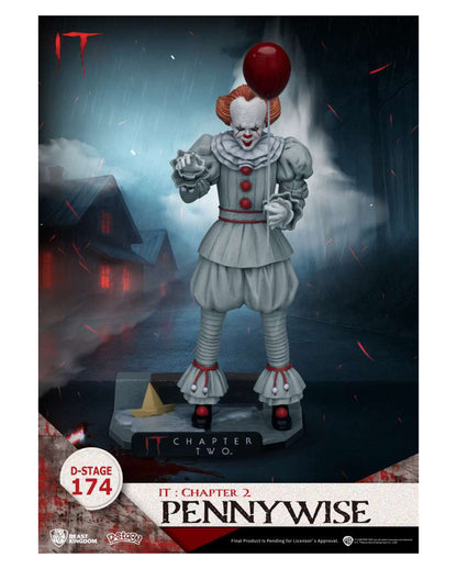 IT: Chapter 2 - Action Figure Di Pennywise D-Stage, 16 Cm
