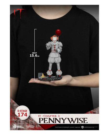 IT: Chapter 2 - Action Figure Di Pennywise D-Stage, 16 Cm