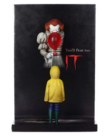 IT Pennywise & Georgie 3D Poster Figure 25cm