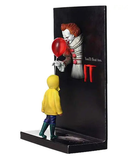 IT Pennywise & Georgie 3D Poster Figure 25cm