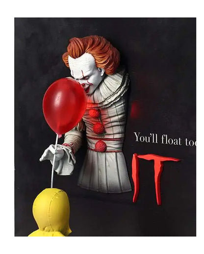 IT Pennywise & Georgie 3D Poster Figure 25cm