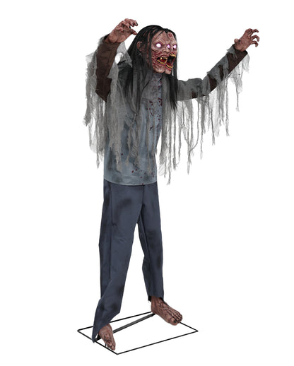 Jack & Jill Zombie Mutant Halloween Animatronic 182cm