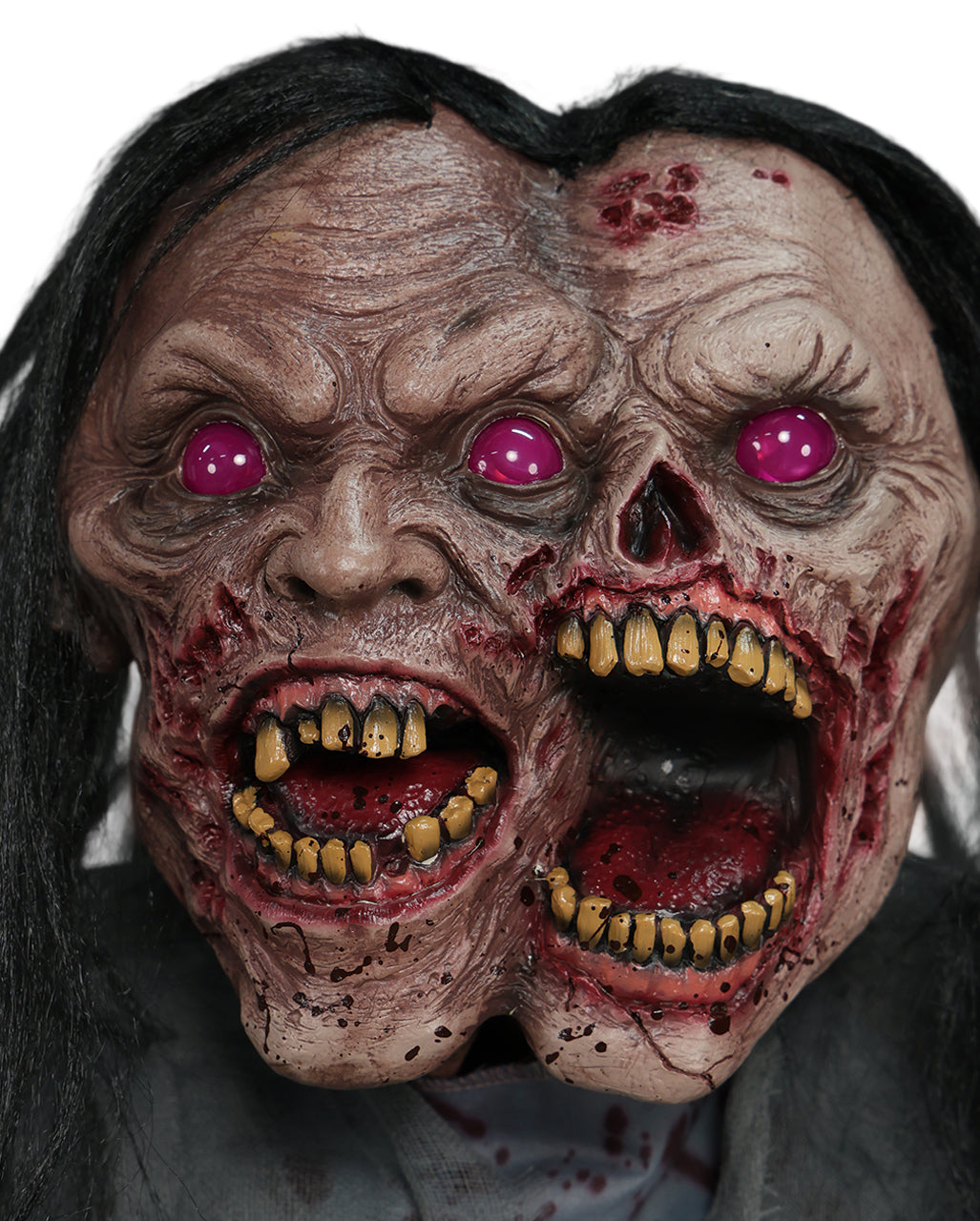 Jack & Jill Zombie Mutant Halloween Animatronic 182cm