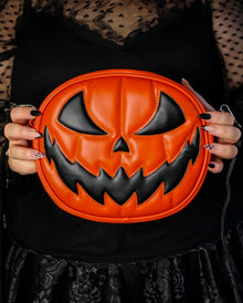 Jack O'Lantern Kürbis Handtasche Orange