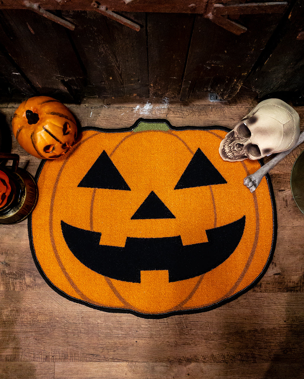 Jack O'Lantern Kürbis Teppich