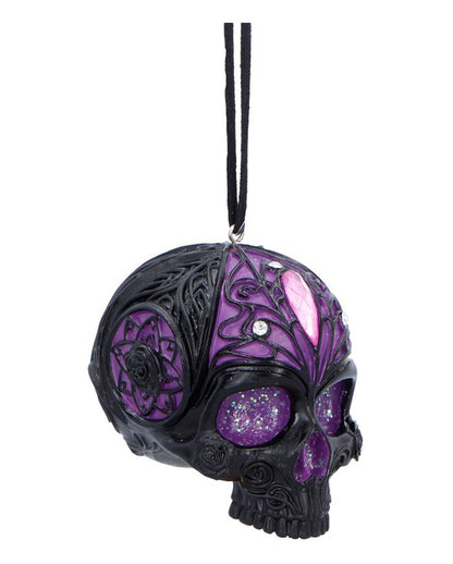 Jewelled Fate Totenkopf Hänge Ornament 6,5cm