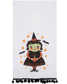 Johanna Parker Vintage Hexe Geschirrtuch