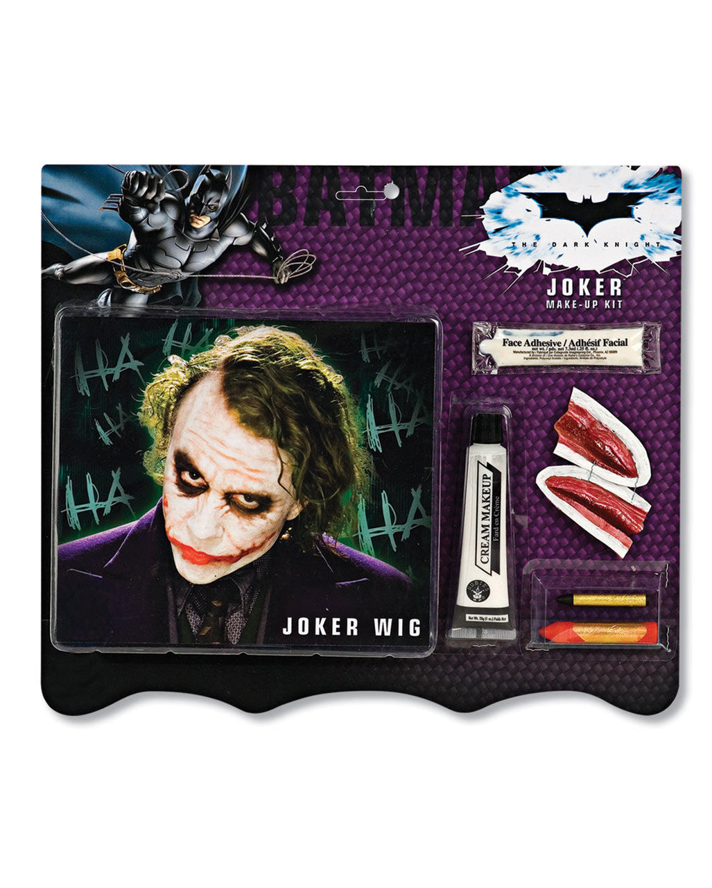 Parrucca E Kit Di Trucco Joker