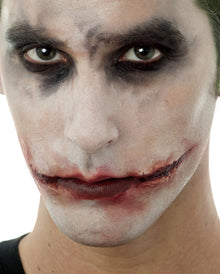 Joker Narben aus Latex