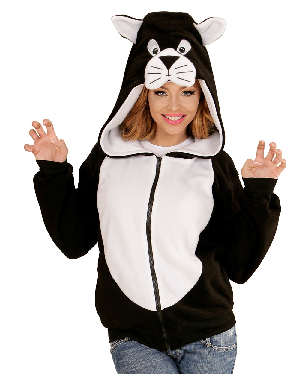 Katzen Jacke als Kostüm