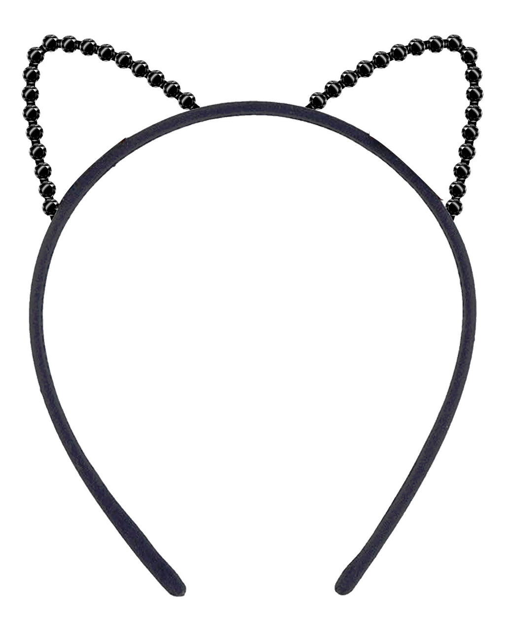 Cat Ears Hairband With Rhinestones