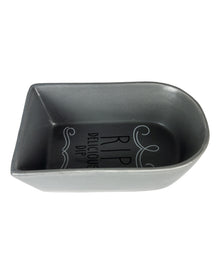 Keramik Dip Schüssel in Grabsteinform 15cm
