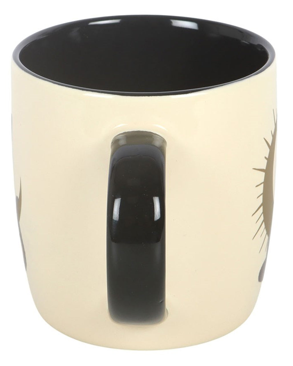 Keramik-Tasse mit sitzender Mystik Katze