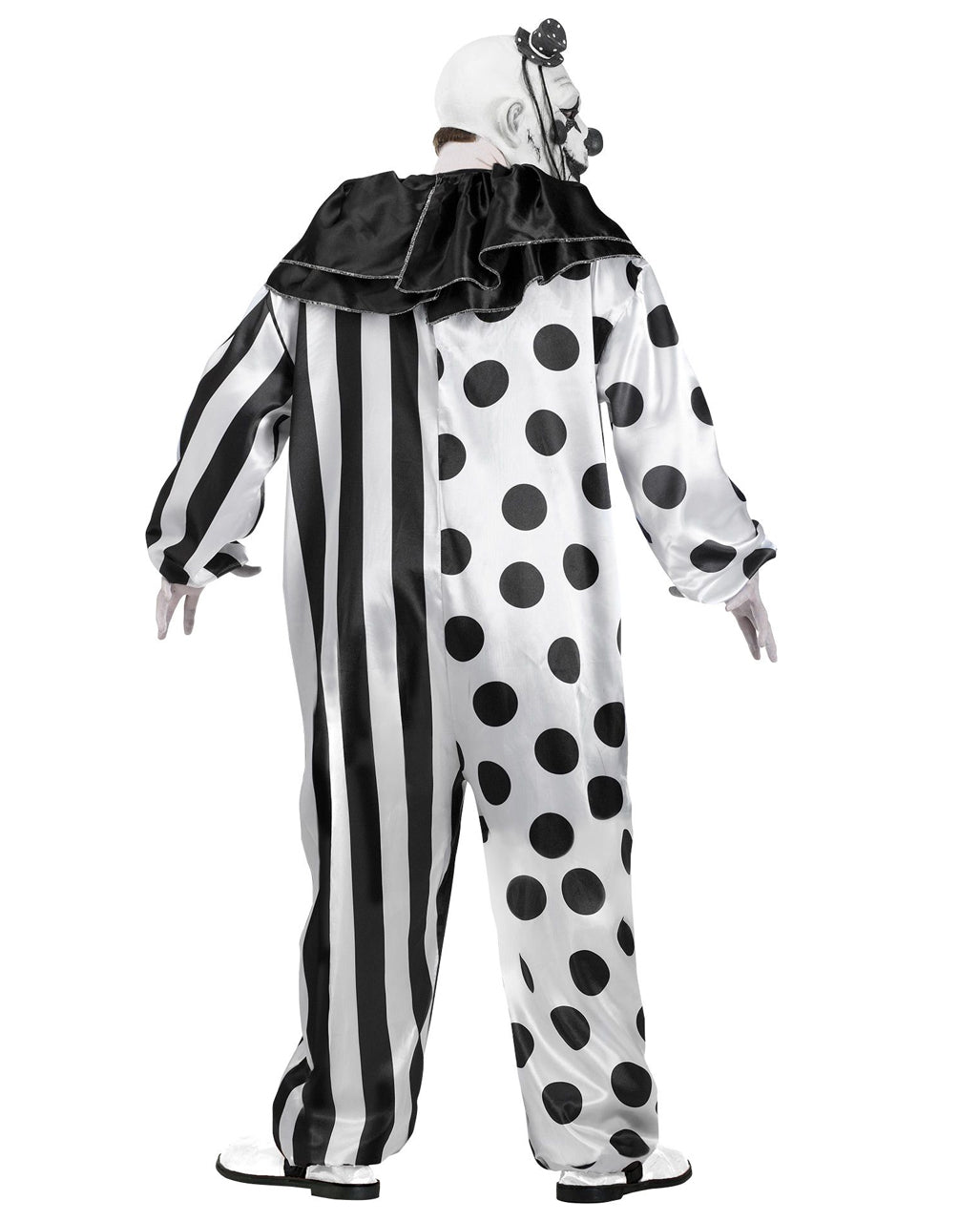 Killer Clown Kostüm mit Maske XL