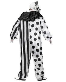 Killer Clown Kostüm mit Maske XL