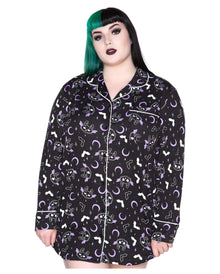 KILLSTAR Batty Schlaf-Hemd