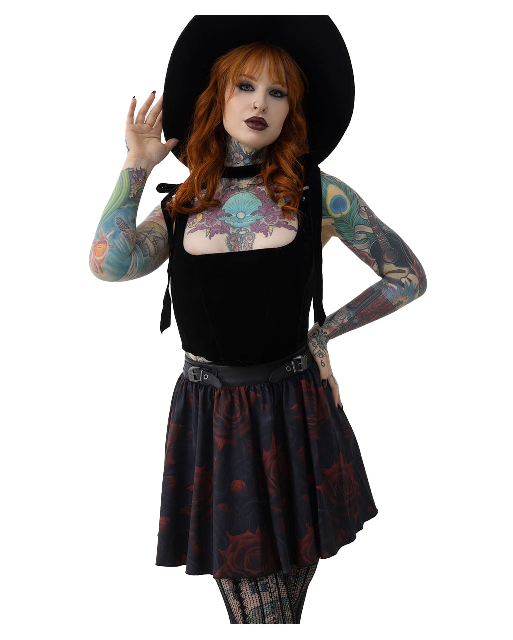 KILLSTAR Blood Rose Skirt