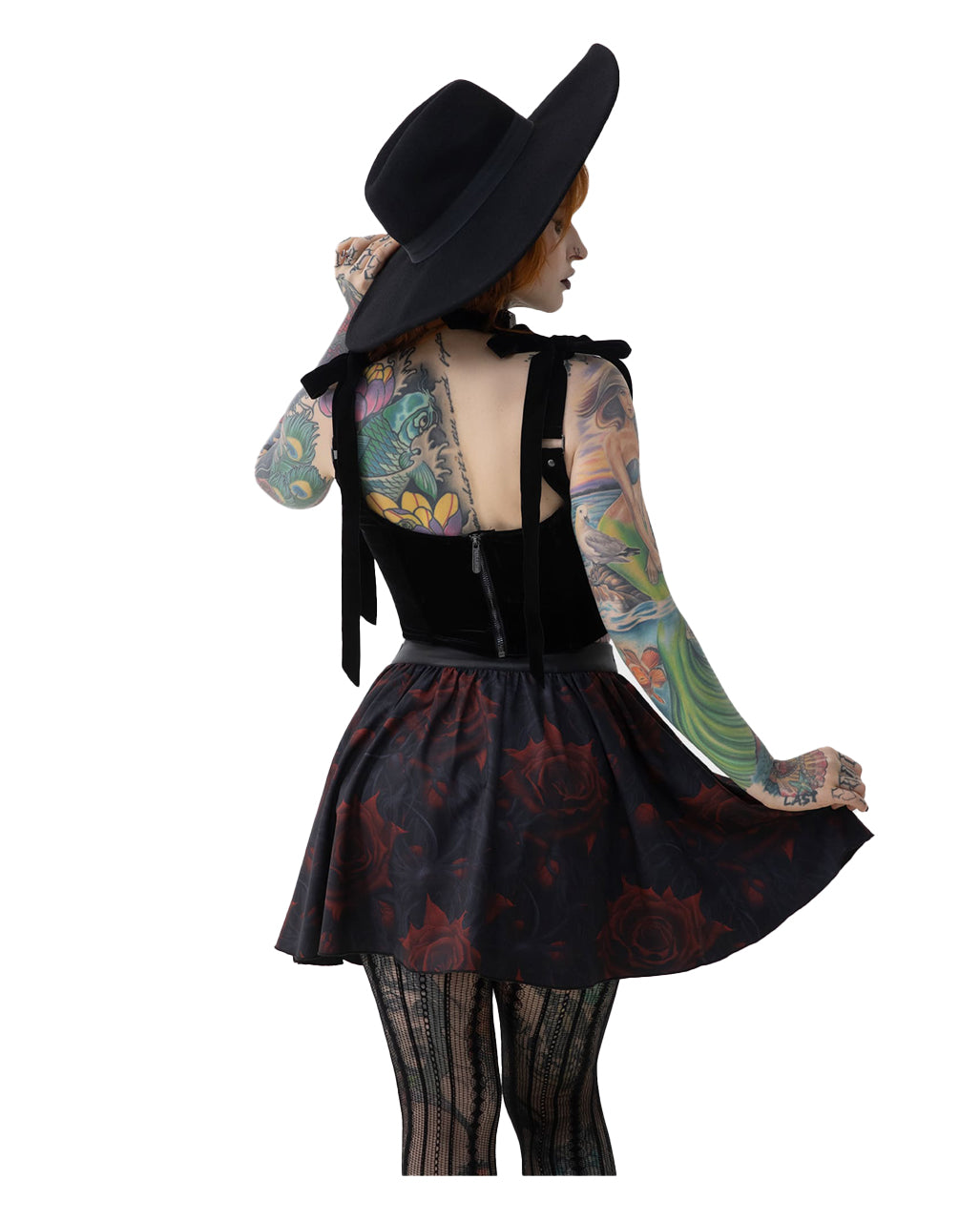 KILLSTAR Blood Rose Skirt