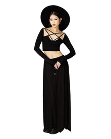 Himmlische Nacht Crop Top KILLSTAR
