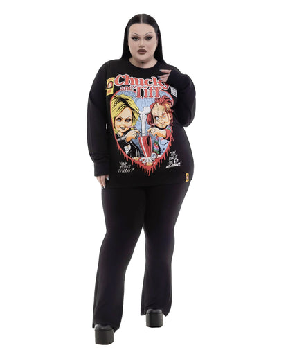 Chucky & Tiff Forever Sweatshirt KILLSTAR