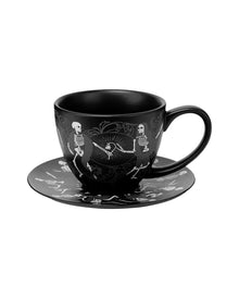 Danse Macabre Teetasse & Unterteller KILLSTAR