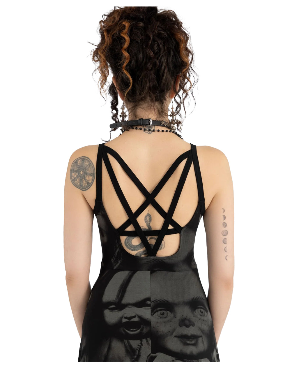 Devils Lair Midi Dress KILLSTAR