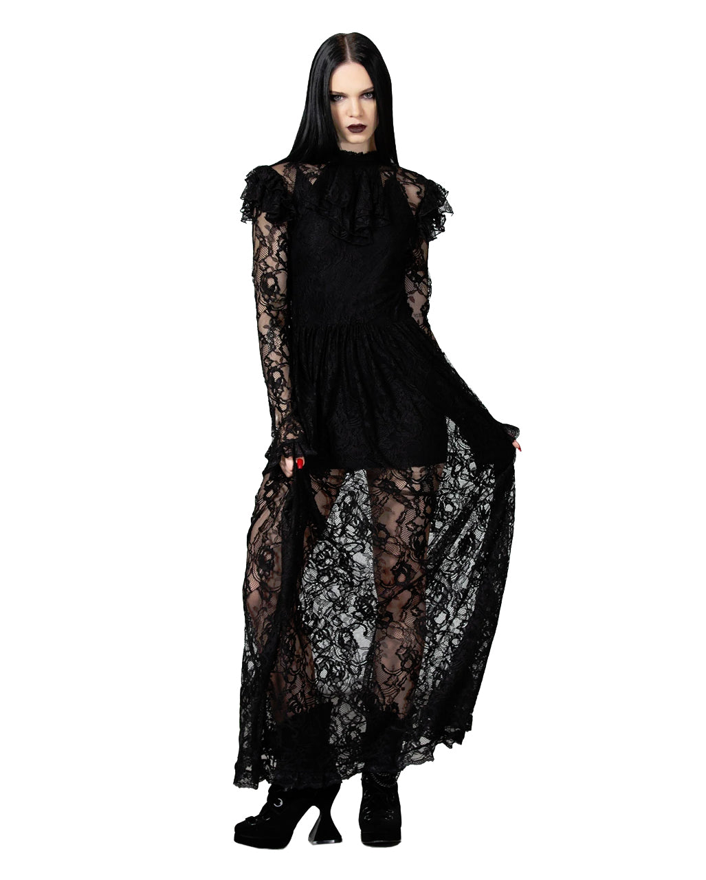 KILLSTAR Enmity Maxi Kleid