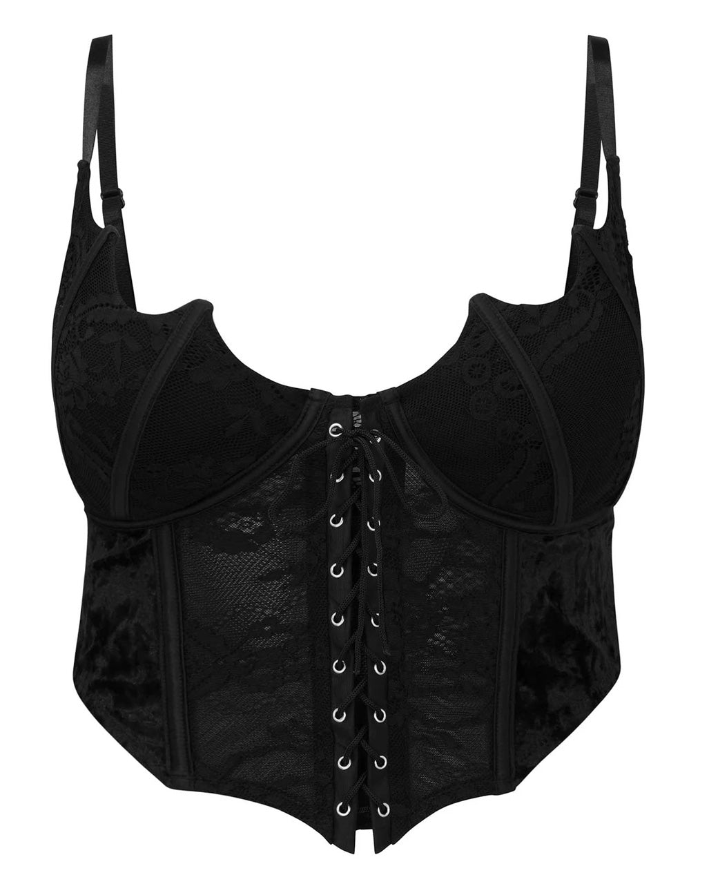 KILLSTAR Fledermaus Spitzen Bustier