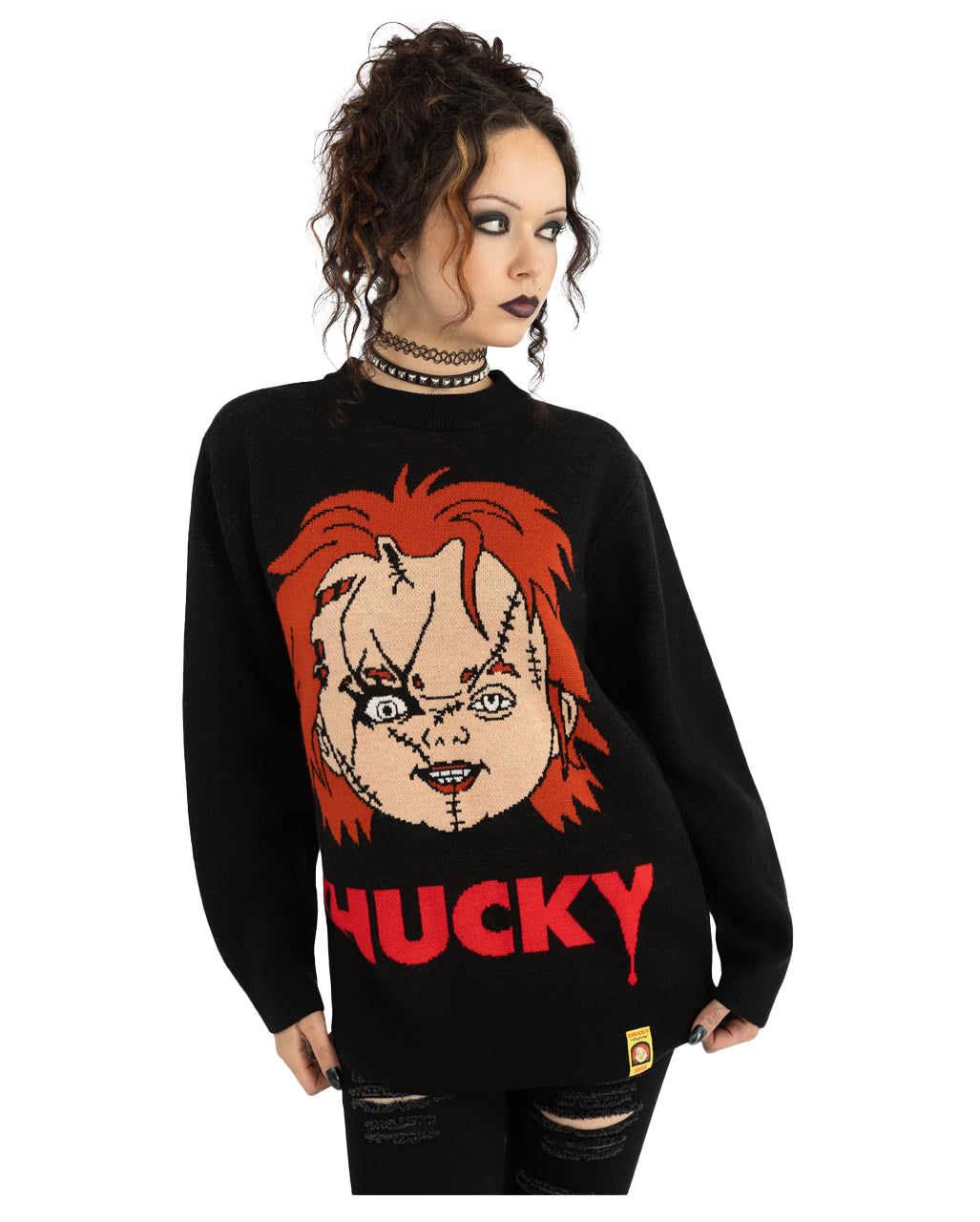 I Like to be Hugged Strickpullover KILLSTAR