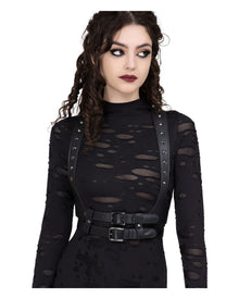 KILLSTAR Ivy Harness Black