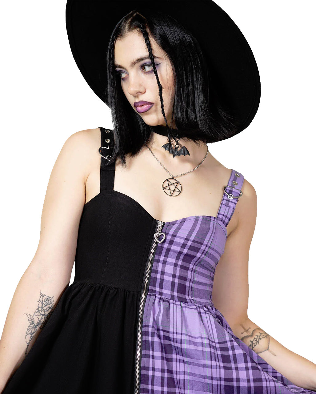 KILLSTAR Marie Zip Kleid