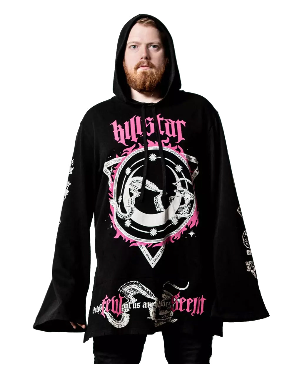 Meditate Longline Hoodie KILLSTAR
