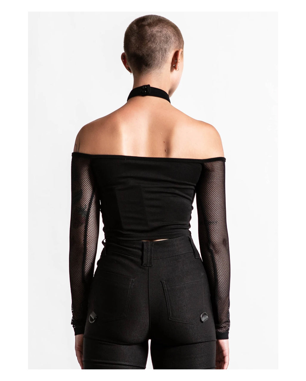 KILLSTAR Nightcall Fishnet Top