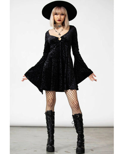 Nightcall Langarm Kleid KILLSTAR