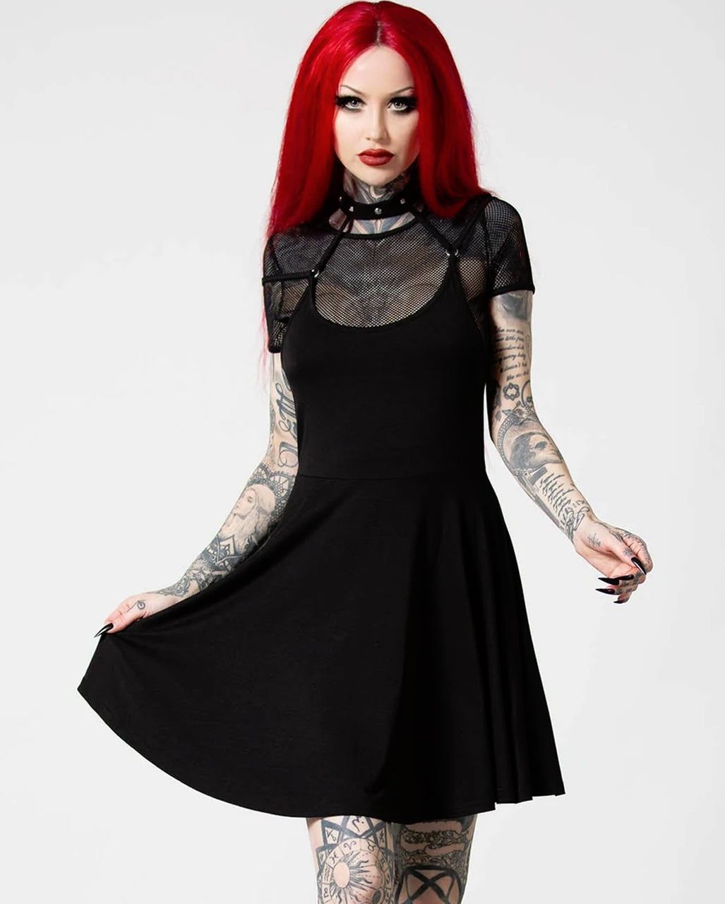 Rotten Luck Skater Kleid KILLSTAR