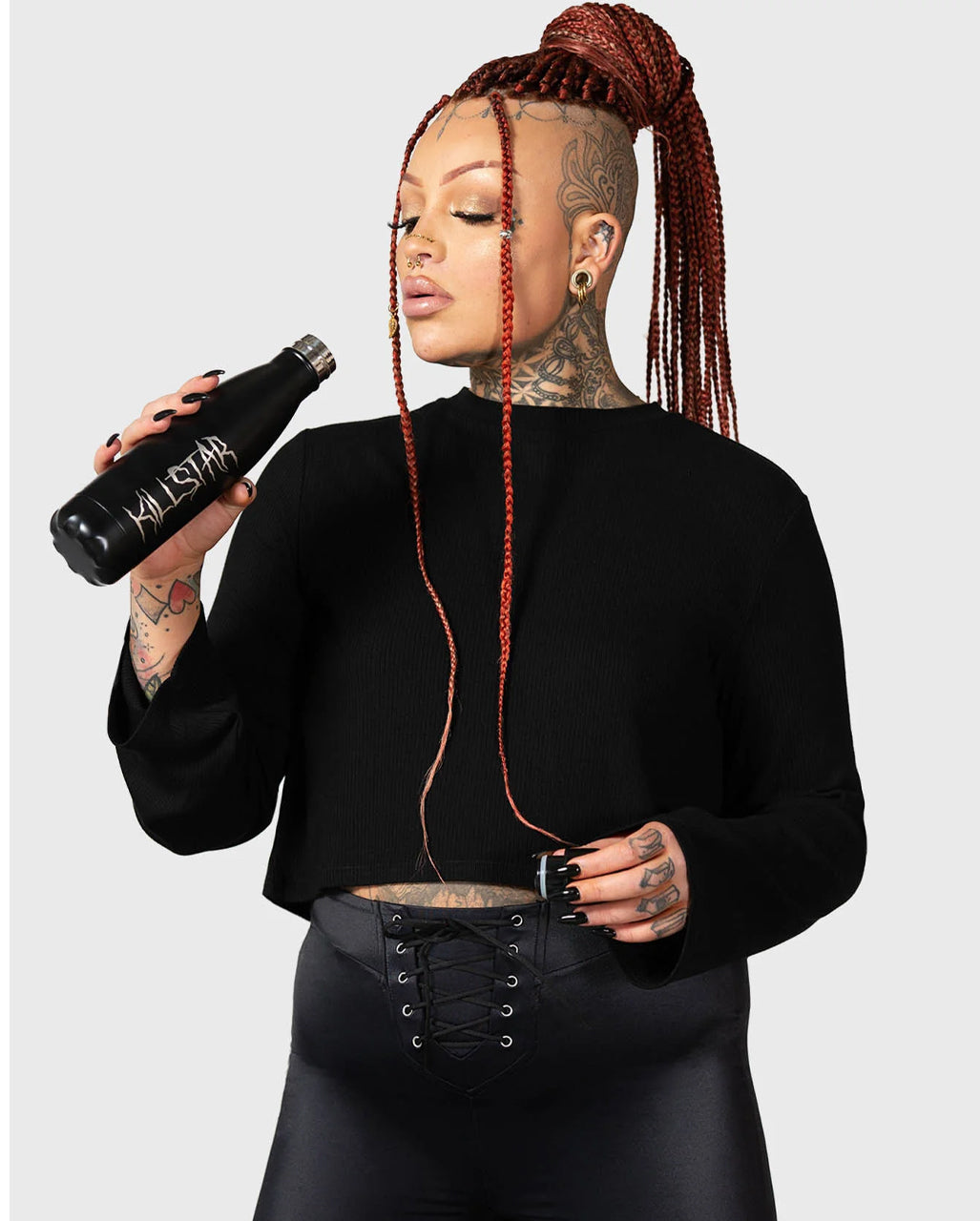 Savasana Metall Wasserflasche KILLSTAR