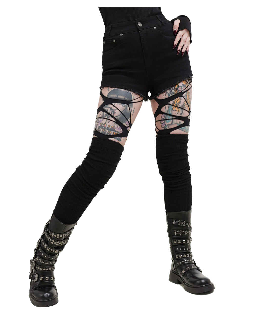Saw Edge Hot Pants KILLSTAR