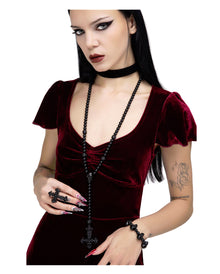 Skullcraft Rosary Halskette KILLSTAR