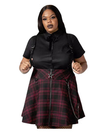 KILLTAR Study Hell Suspender Skirt Rot