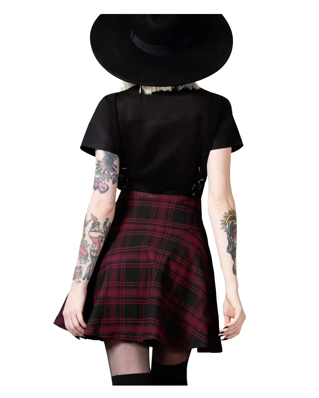 KILLTAR Study Hell Suspender Skirt Rot