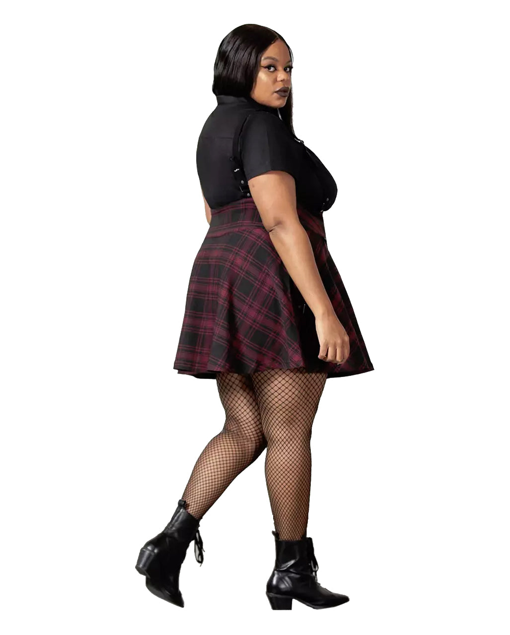 KILLTAR Study Hell Suspender Skirt Rot