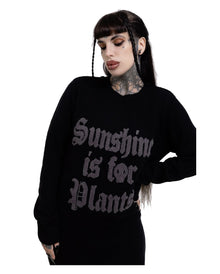KILLSTAR Sunshine For Plants Strick Sweater